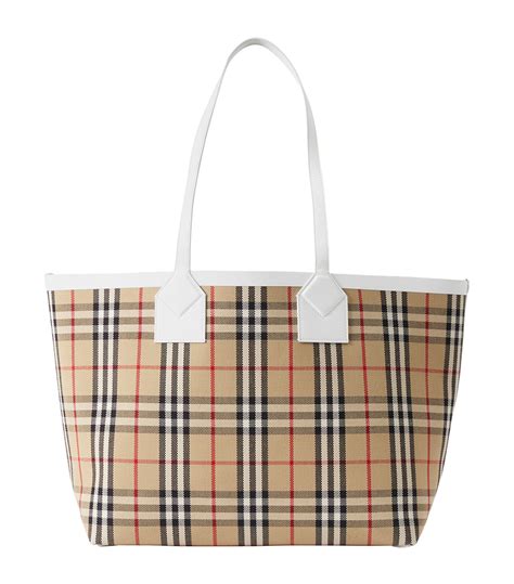 burberry bag england london|burberry check tote bag.